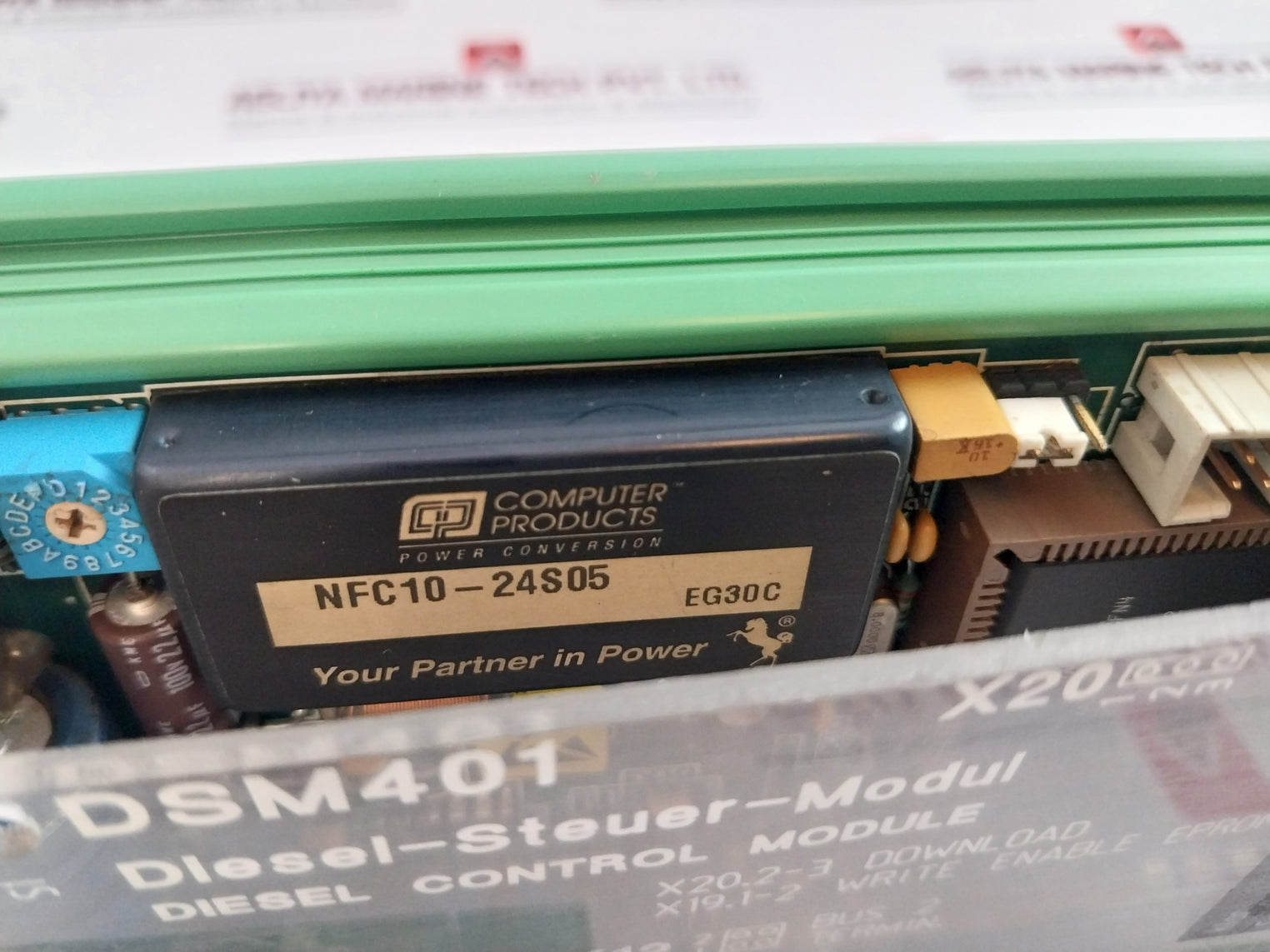 Stn Atlas Elektronik Dsm401 Diesel Control Module Um 108-fe