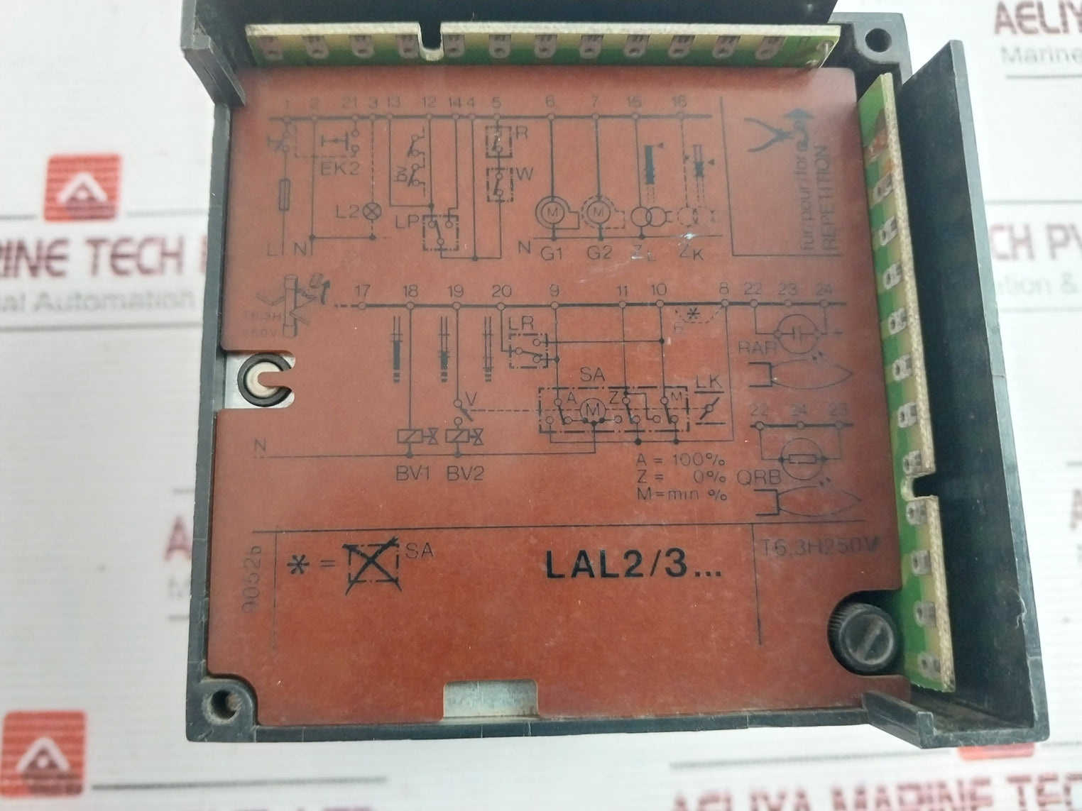 Siemens Lal3.25 Burner Controller Serie 02 50-60Hz