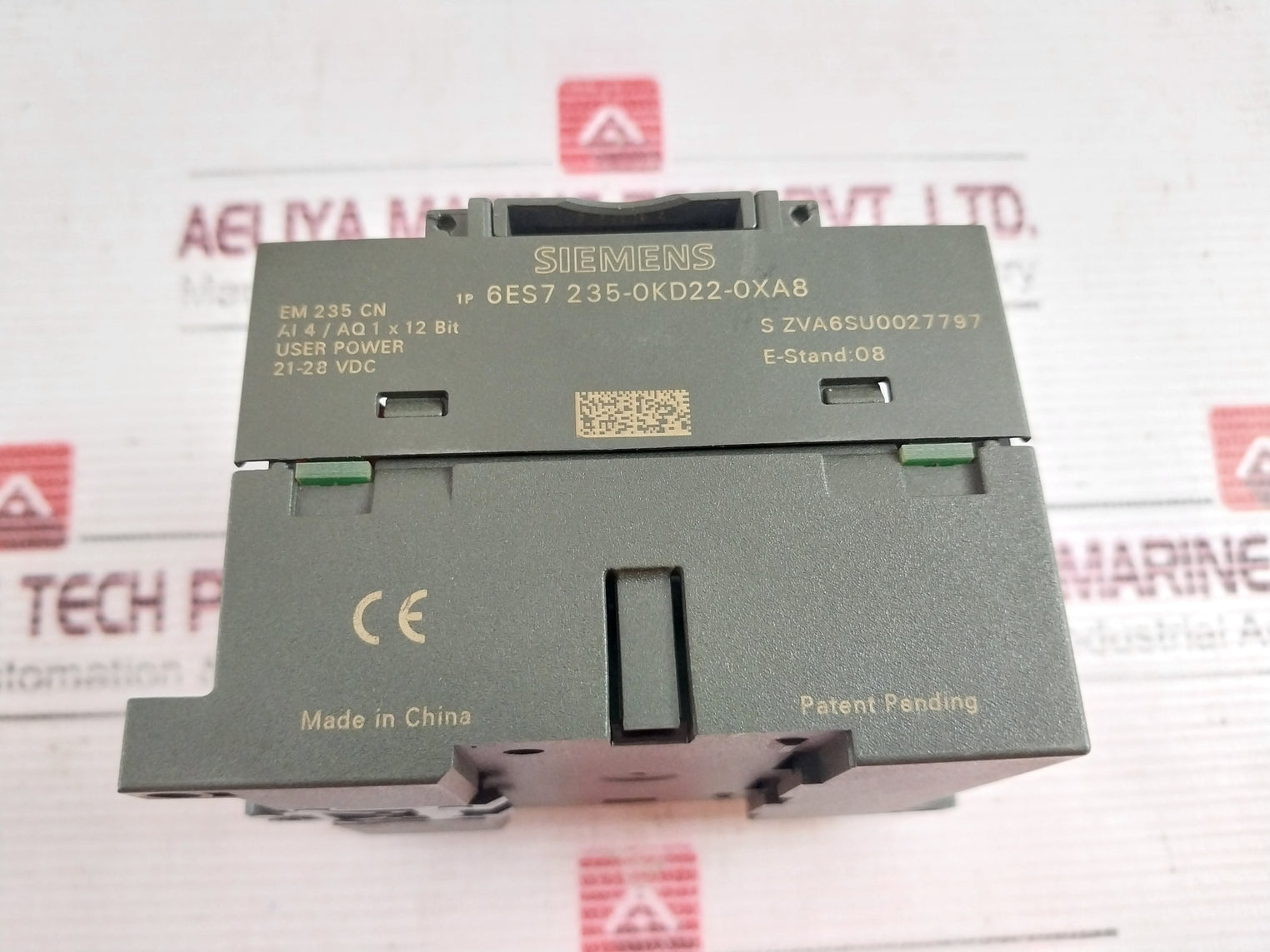 Siemens 1P 6Es7 235-0Kd22-0Xa8 Analog I/O Module 21-28 Vdc