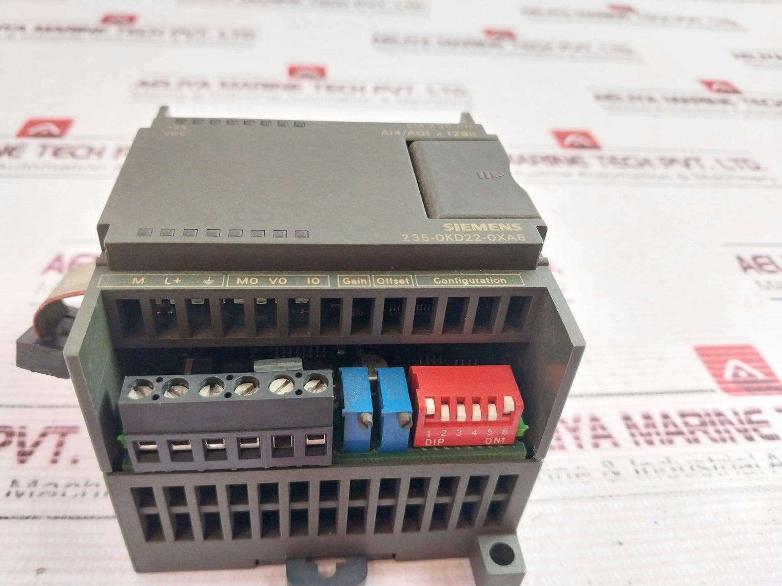 Siemens 1P 6Es7 235-0Kd22-0Xa8 Analog I/O Module 21-28 Vdc