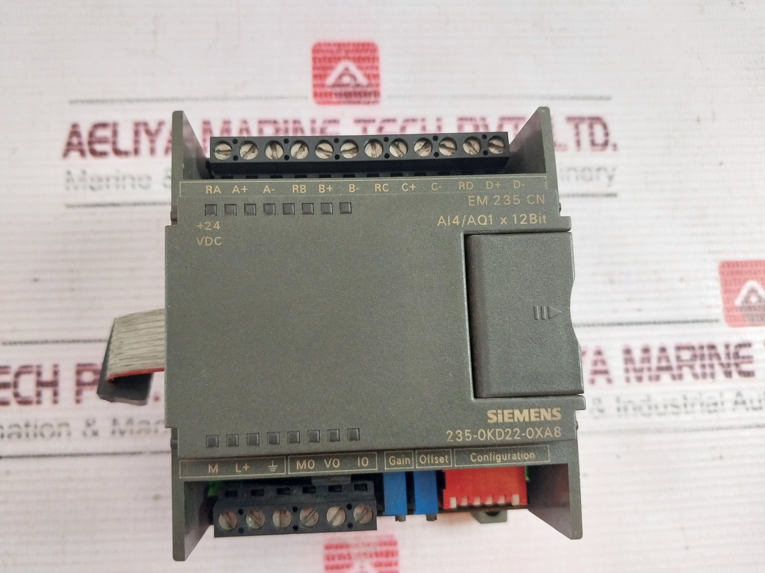 Siemens 1P 6Es7 235-0Kd22-0Xa8 Analog I/O Module 21-28 Vdc