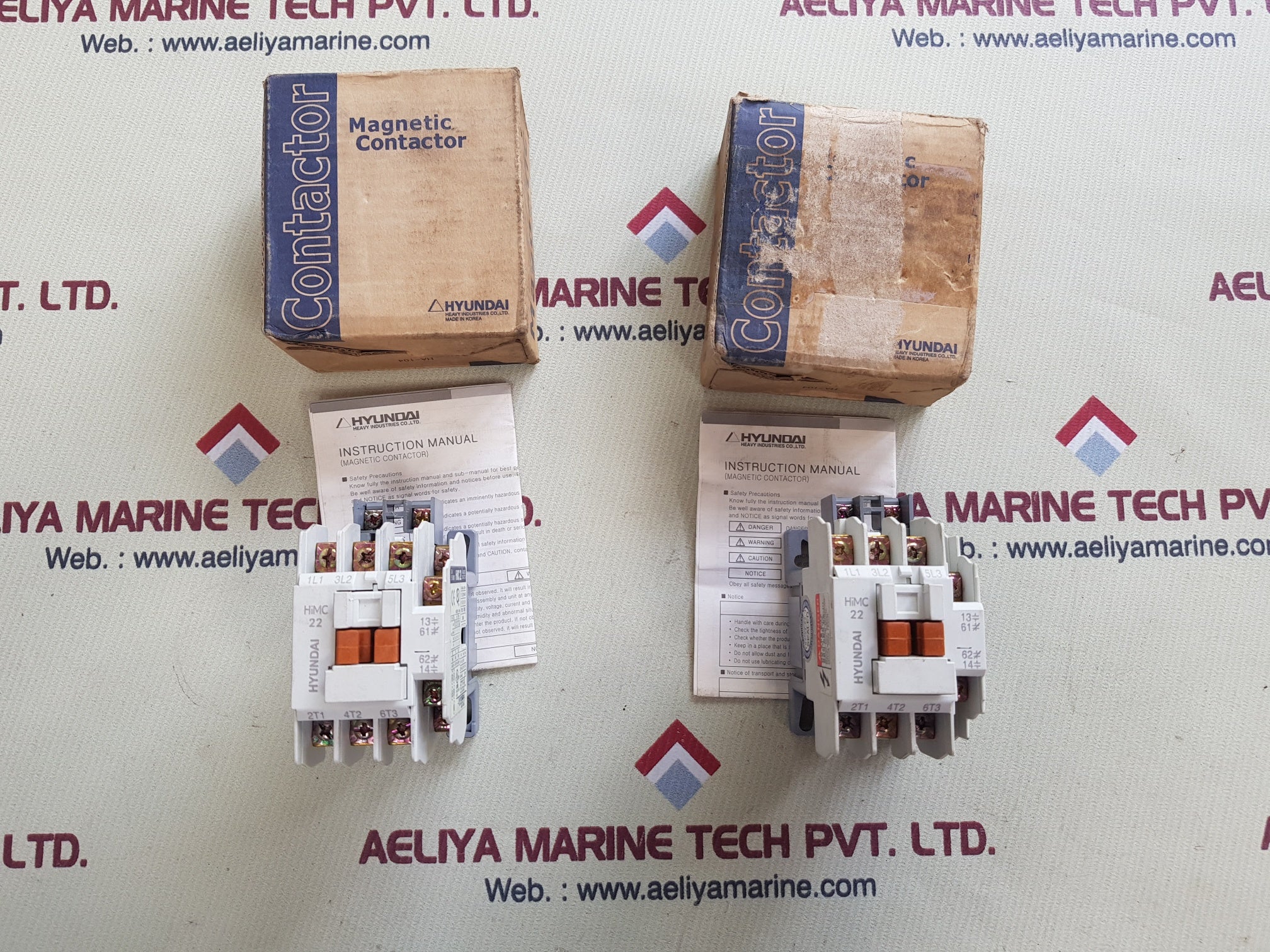 Hyundai Himc 22 Magnetic Contactor 200V 50Hz 220V 60Hz