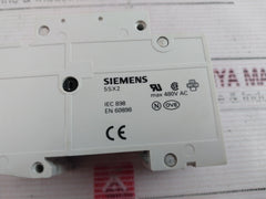 Siemens 5Sx22 Din Rail Circuit Breaker 480V Ac