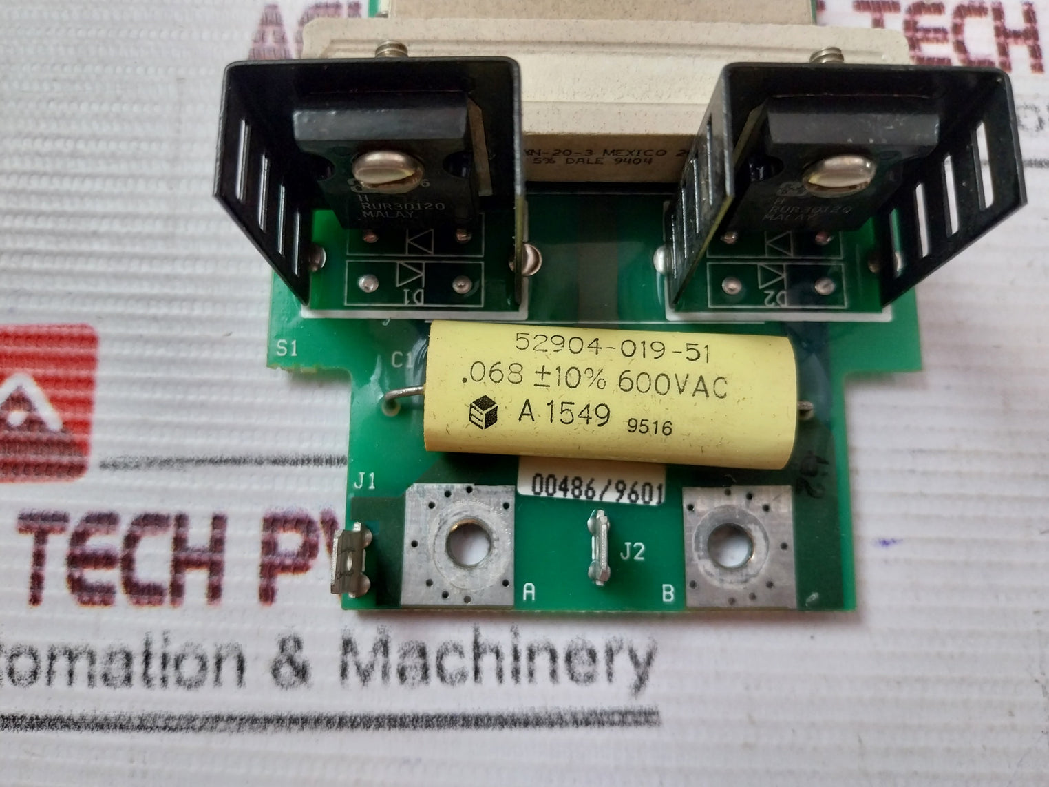 Telemecanique 52012-630 Power Control Board