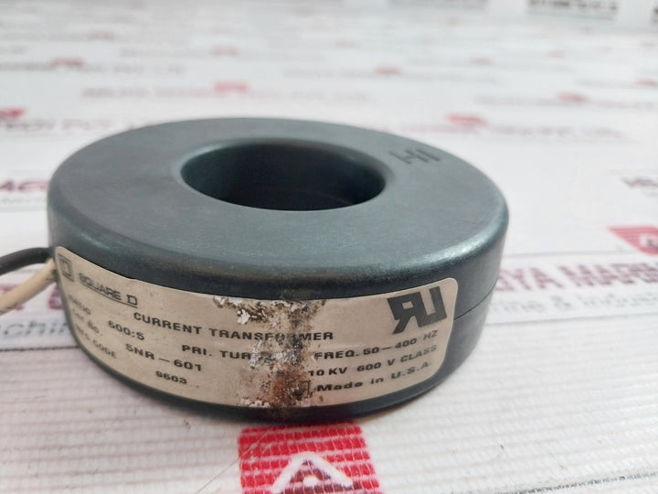 Square D 5Nr-601 Current Transformer 600:5