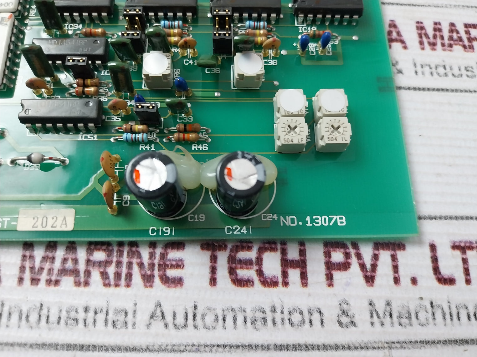 Uzushio Electric Ust-202A Printed Circuit Board 1307B