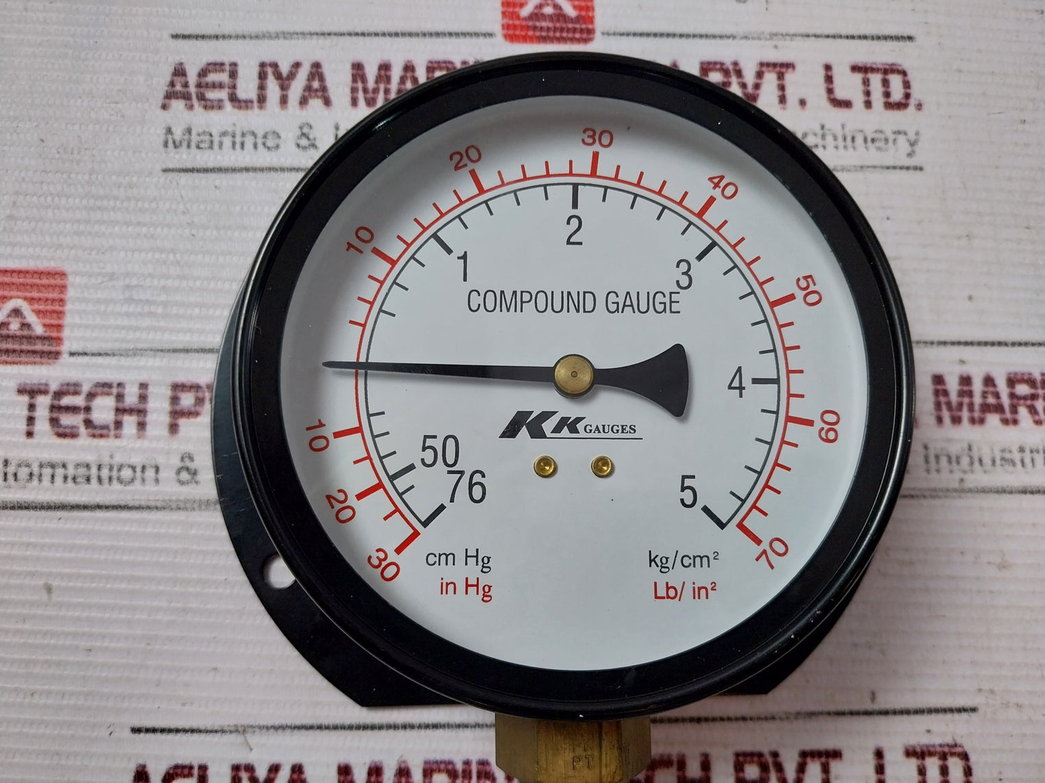 Kk Gauges 100-c-b- 028 Compound Gauge