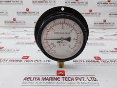 Kk Gauges 100-c-b 028 Compound Gauge 3/8pt