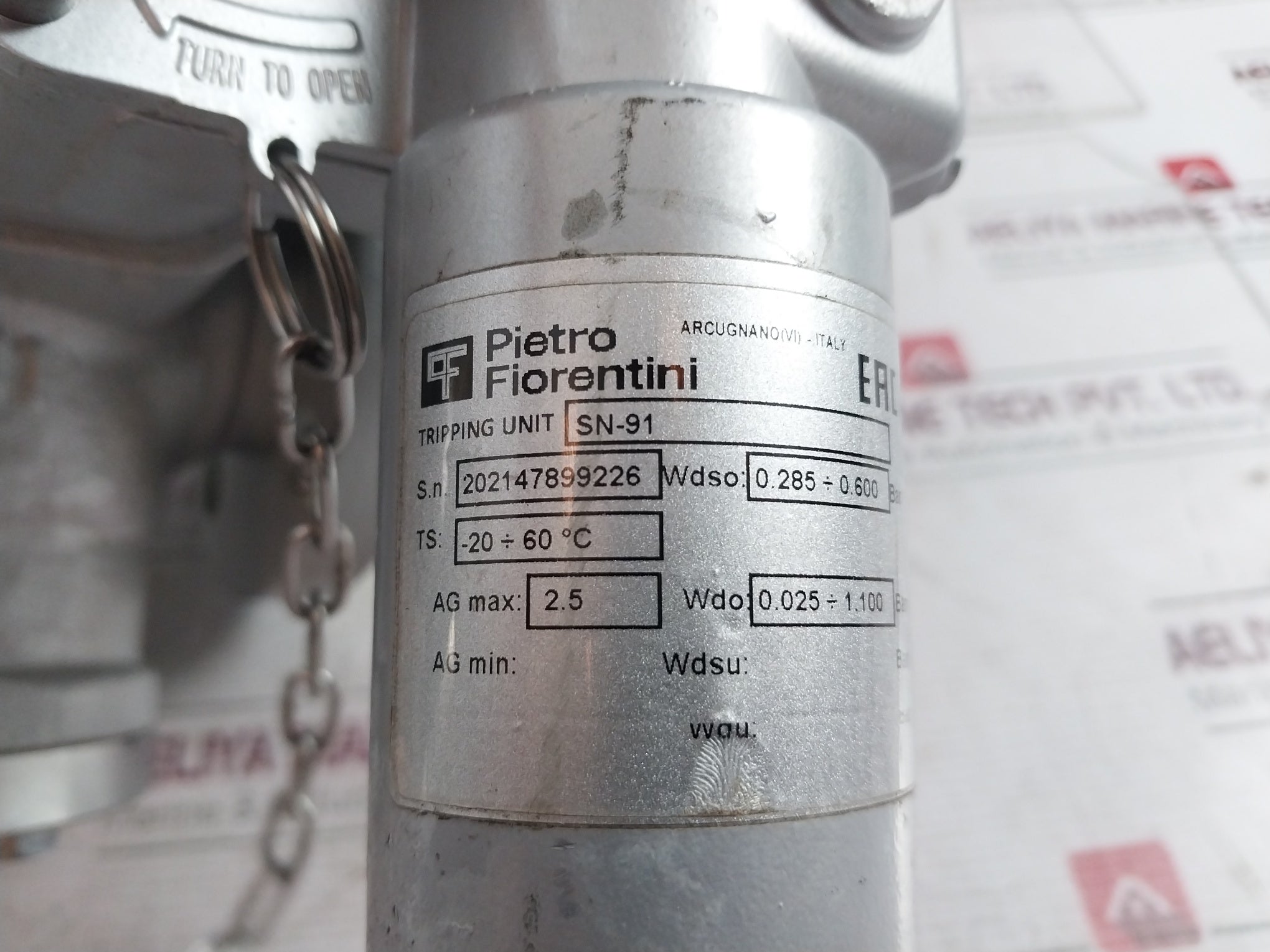 Pietro Fiorentini Norval/A T.375 Pressure Regulator