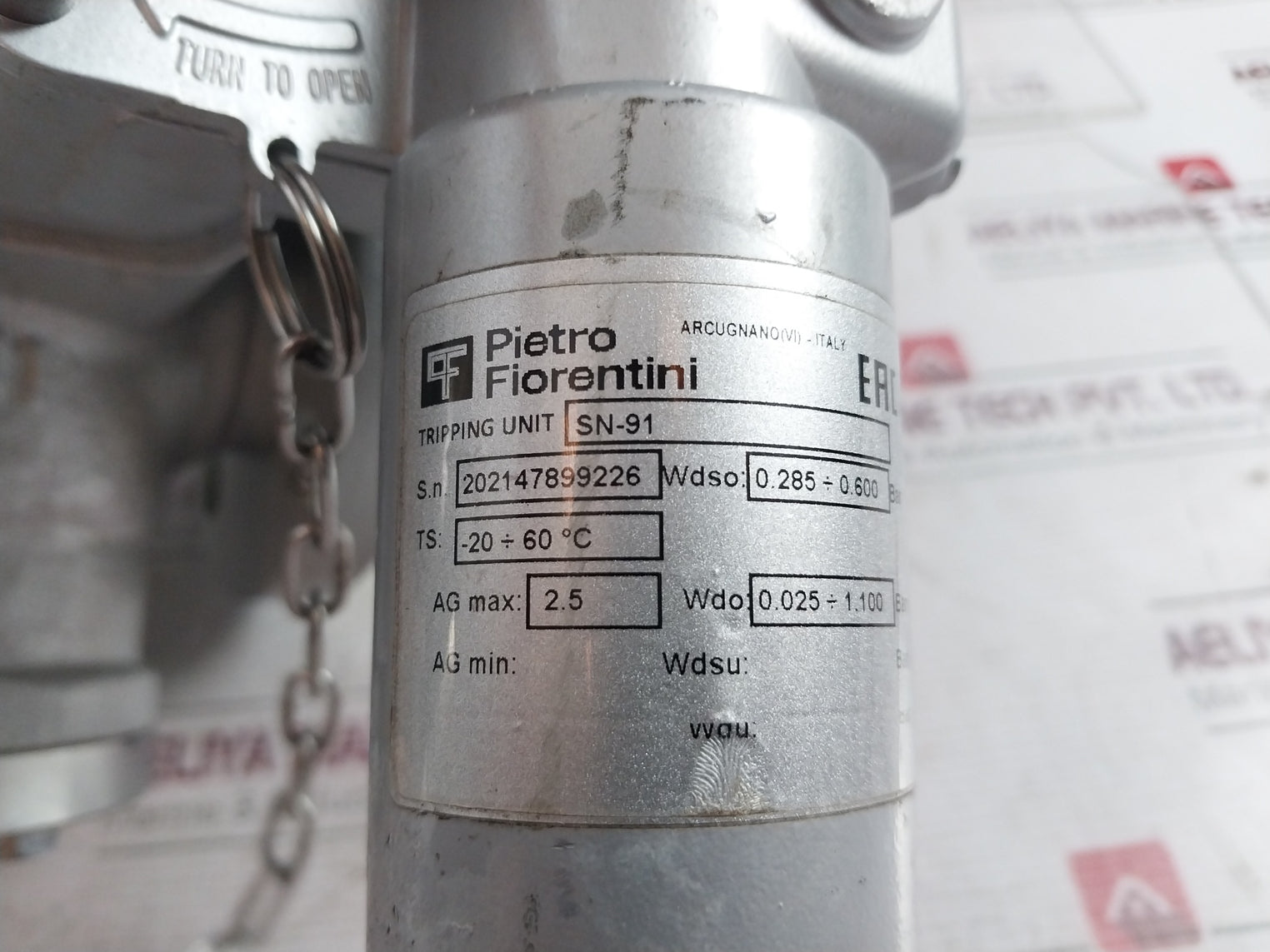 Pietro Fiorentini Norval/A T.375 Pressure Regulator