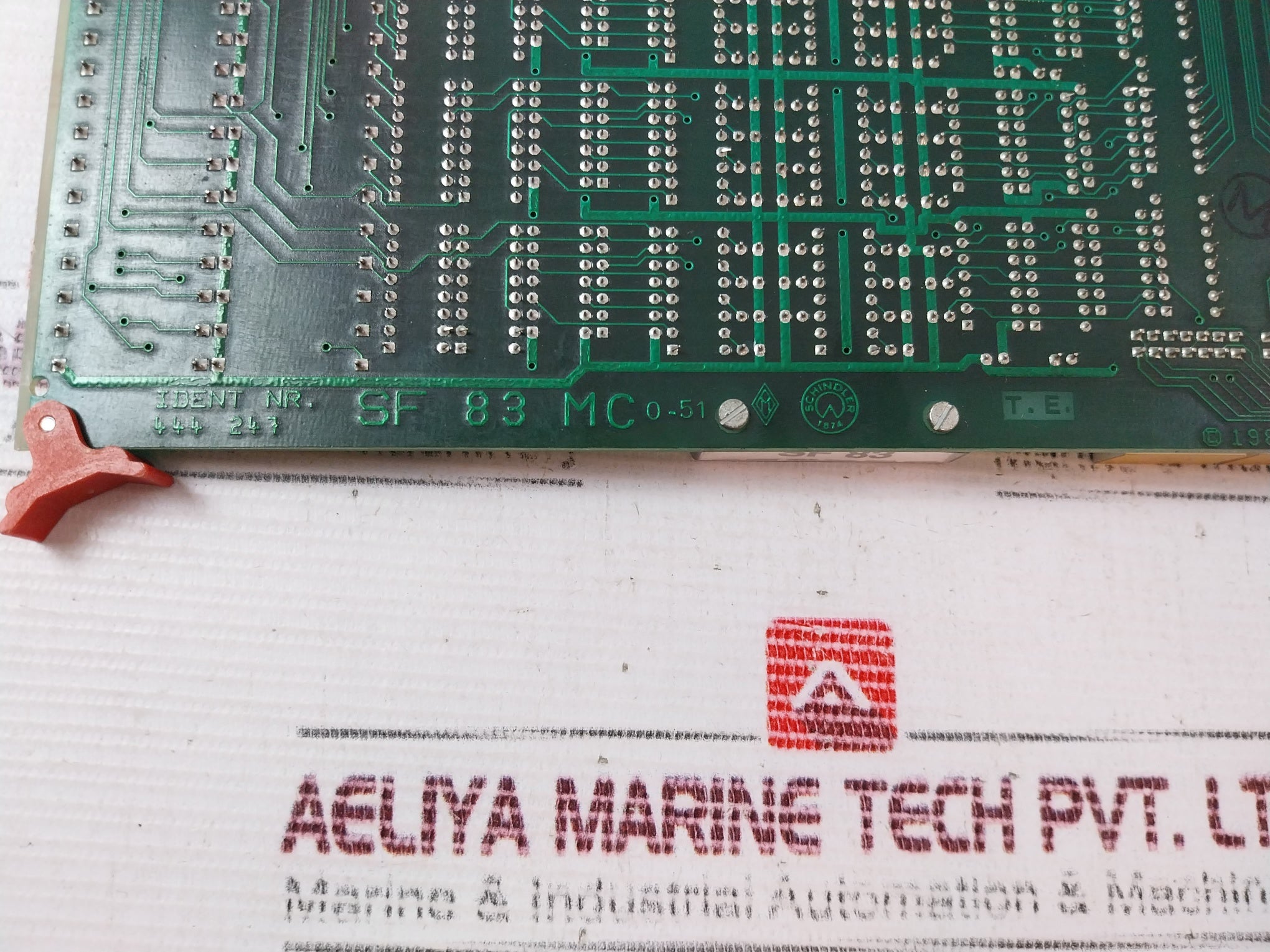 Schindler Sf83Mc Pcb Card 444 247