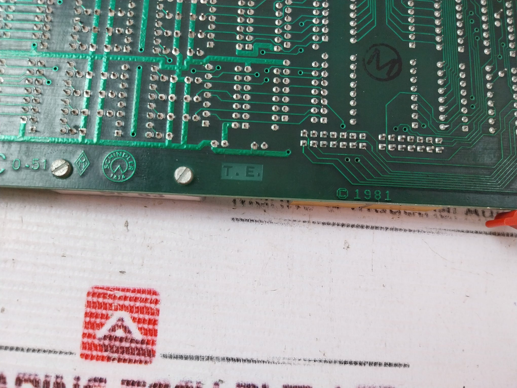 Schindler Sf83Mc Pcb Card 444 247