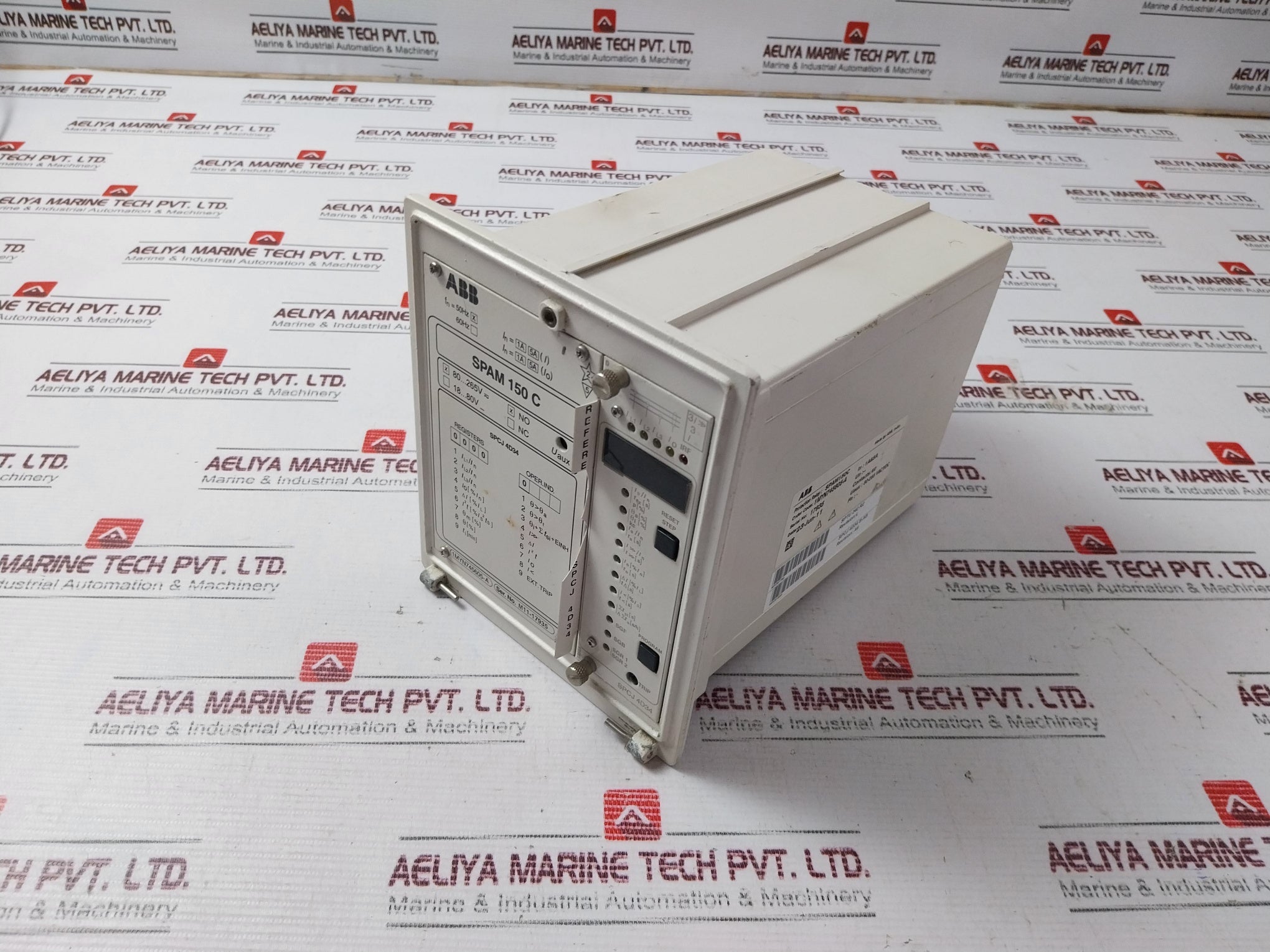 Abb Spam 150 C Motor Protection Relay 1Myn745605-a Sptu 240 R2 80-265Vac/Vdc
