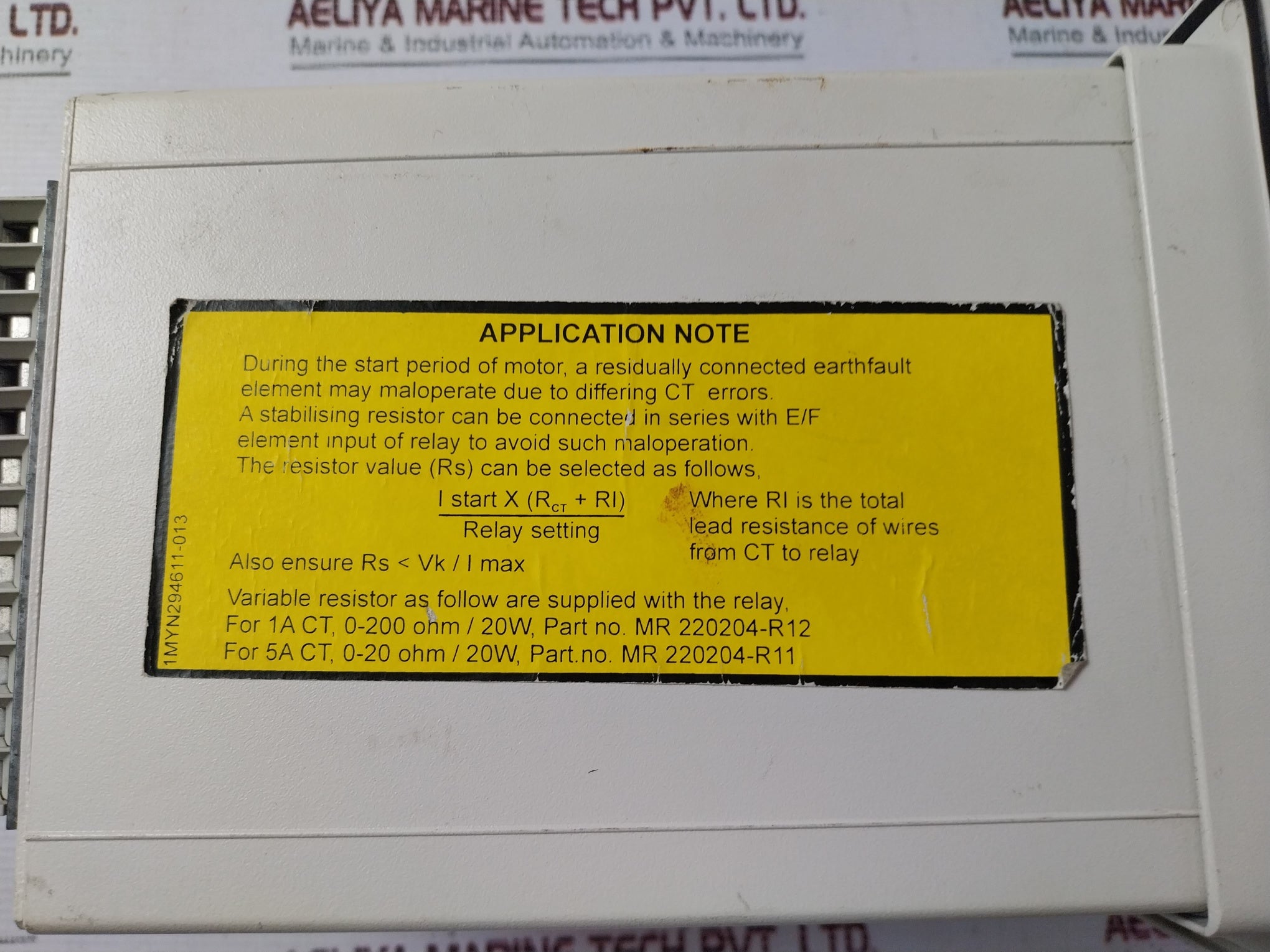 Abb Spam 150 C Motor Protection Relay 1Myn745605-a Sptu 240 R2 80-265Vac/Vdc