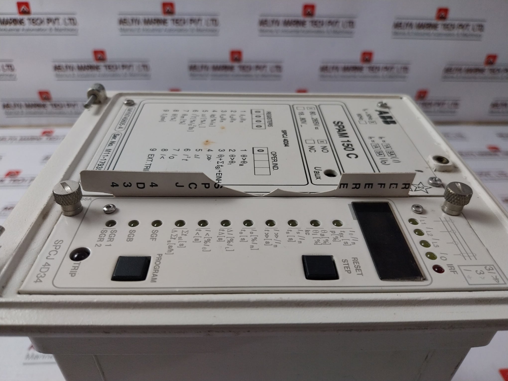Abb Spam 150 C Motor Protection Relay 1Myn745605-a Sptu 240 R2 80-265Vac/Vdc