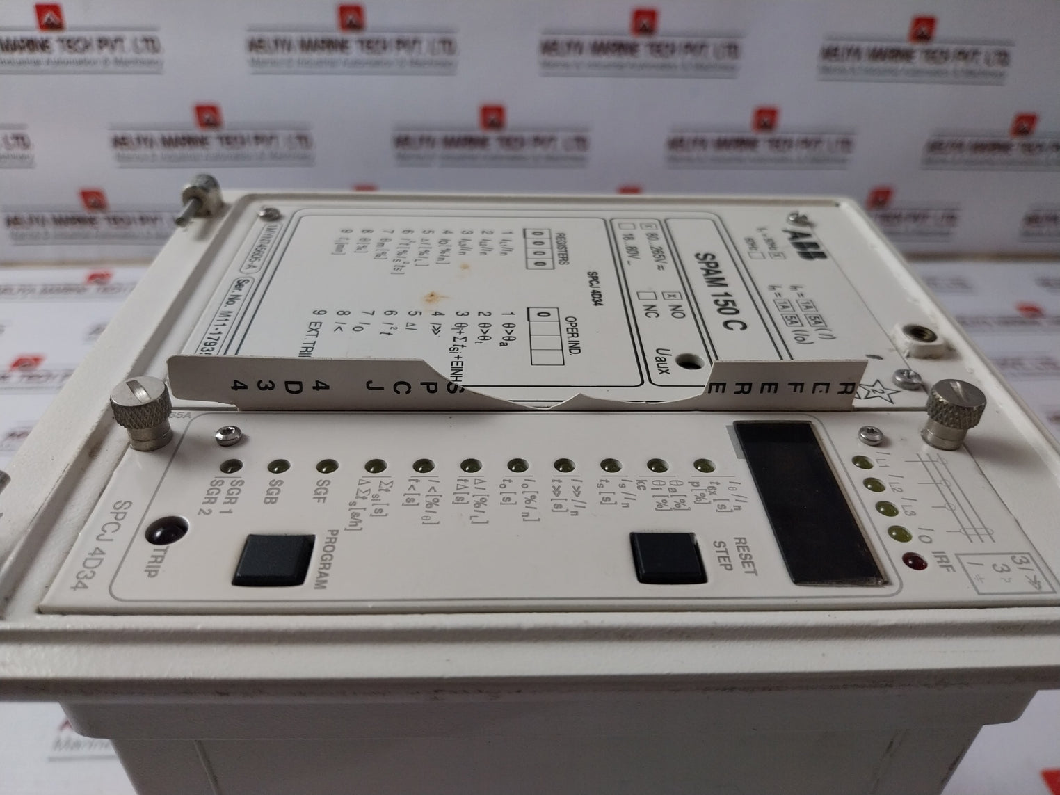 Abb Spam 150 C Motor Protection Relay 1Myn745605-a Sptu 240 R2 80-265Vac/Vdc