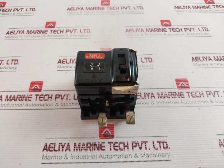 Stotz-kontakt S202-l Circuit Breaker 10A 250-380V