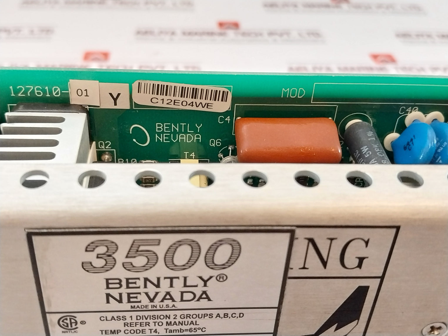 Bently Nevada 3500/15 AC Power Supply 250 Vac 5a