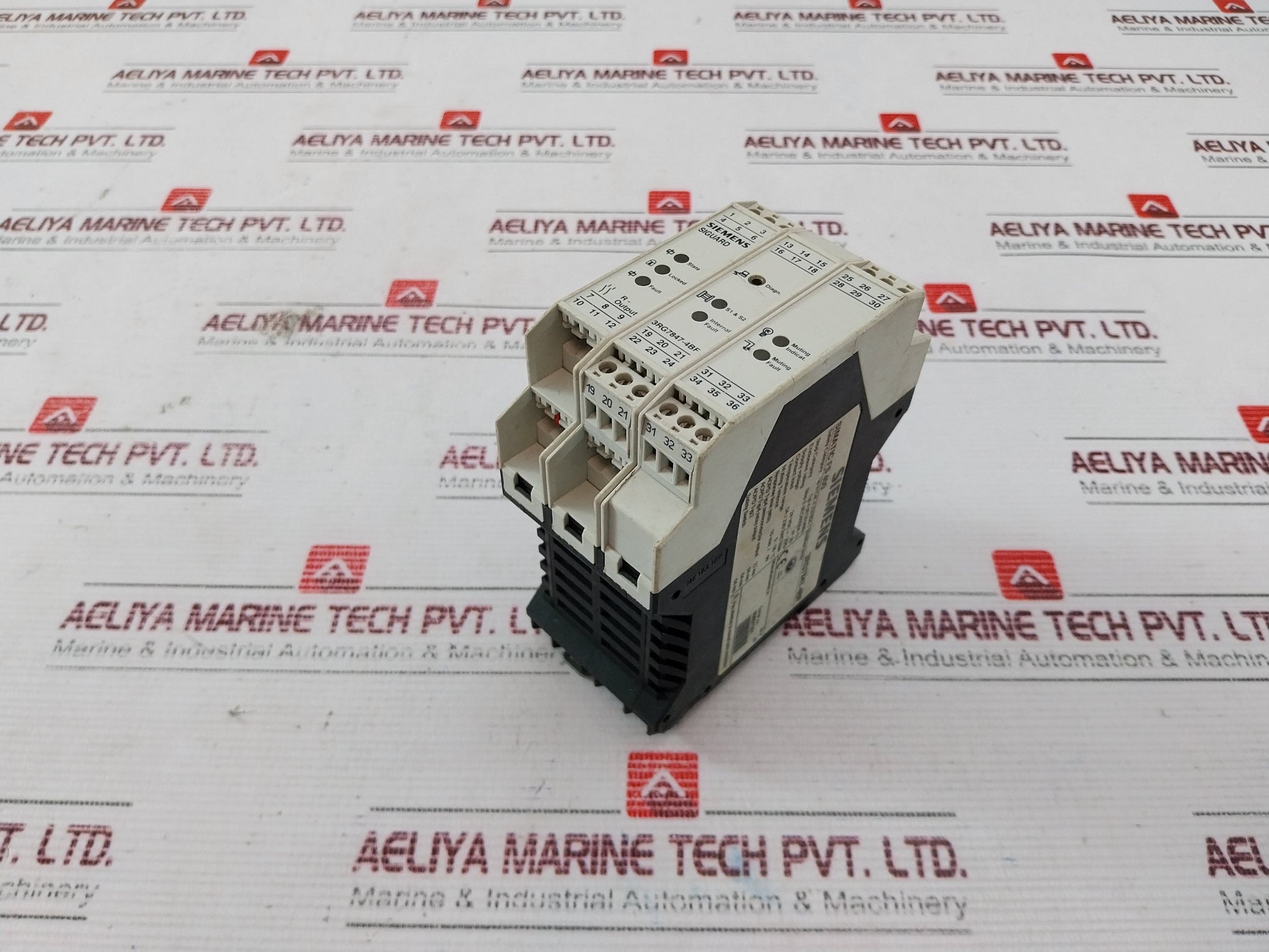 Siemens 3RG7847-4BF Simatic FS 400 Safety Relay 24V DC