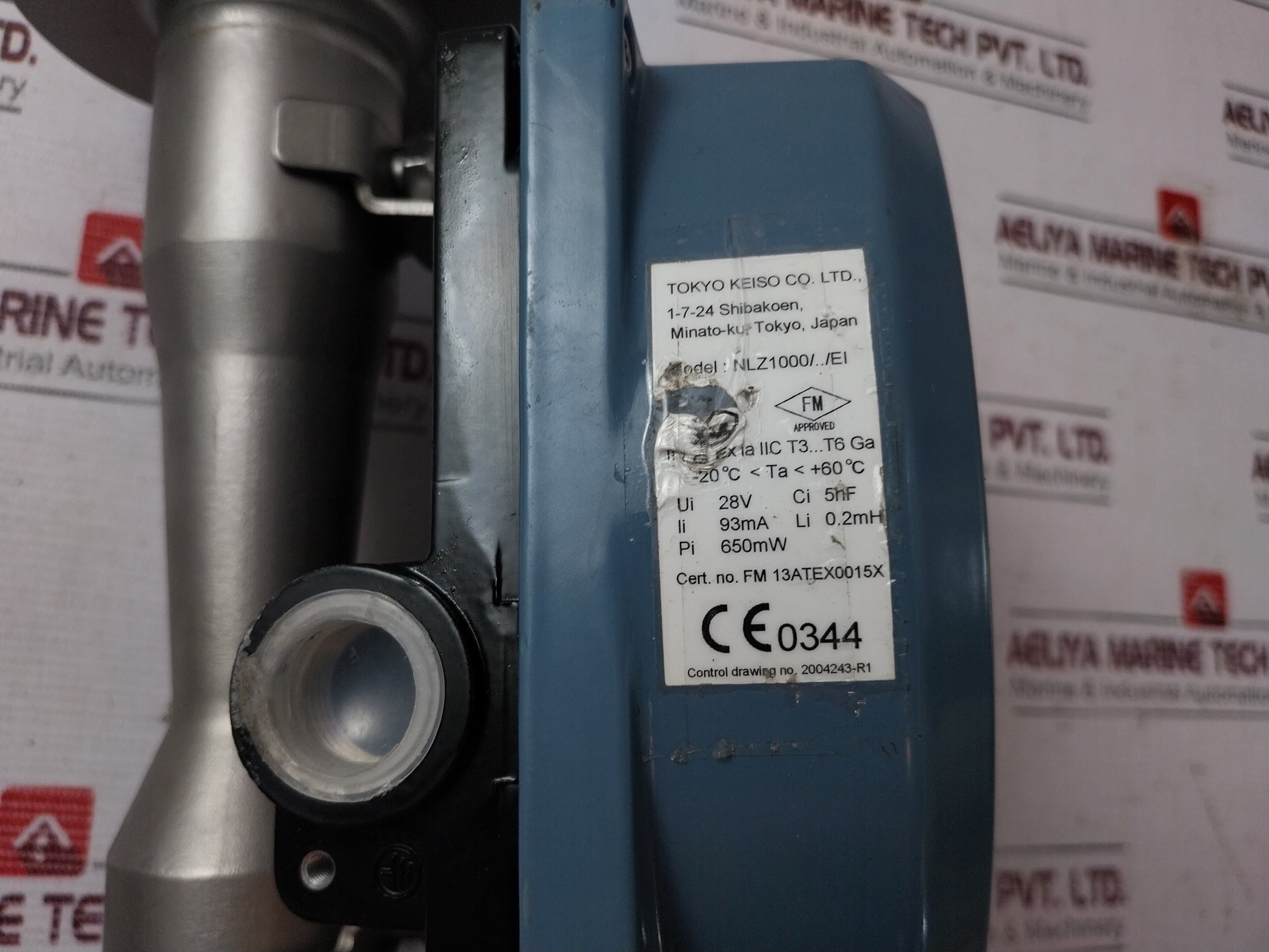 Tokyo Keiso Nlz1000/../ei Flowmeter 28v