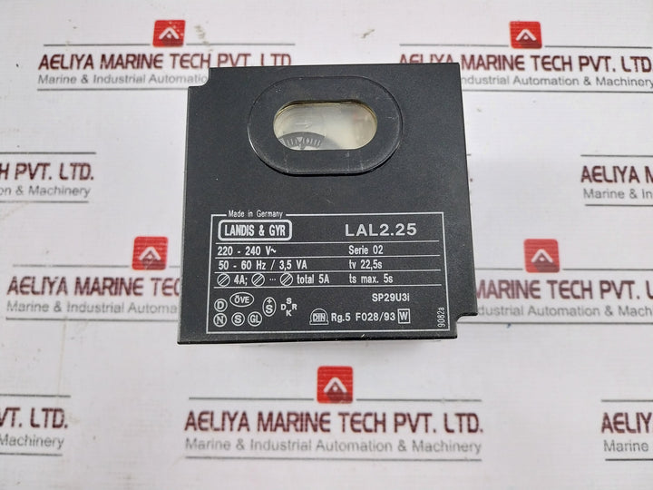 Landis & Gyr Lal2.25 Burner Control 220-240V~ 50/60Hz