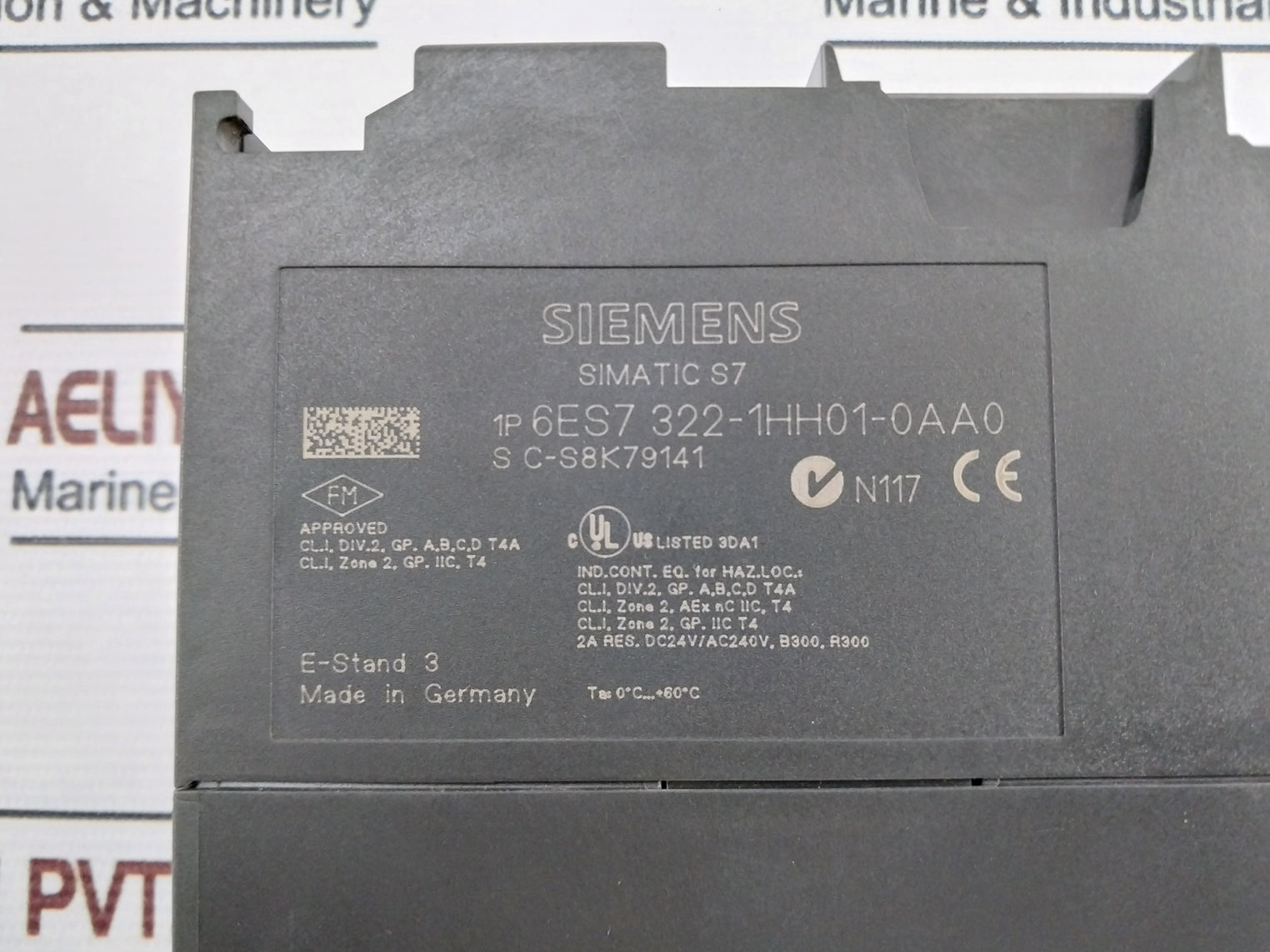 Siemens Simatic S7 1P 6Es7 322-1Hh01-0Aa0 Plc I/O Module 120/230 Vac