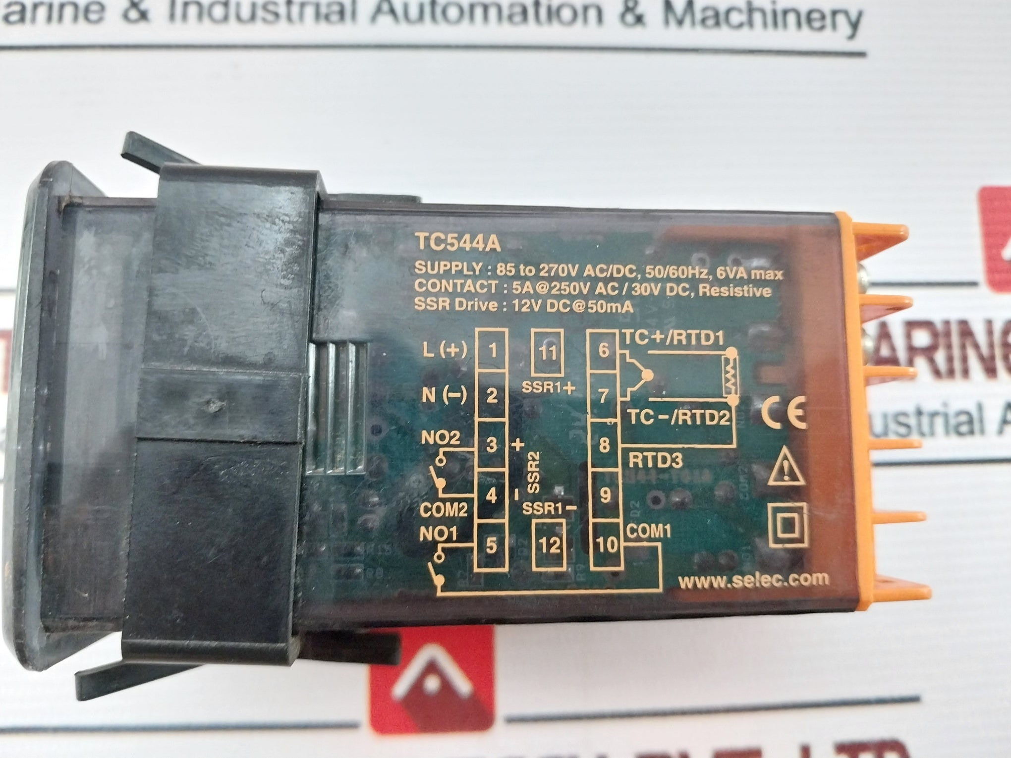 Selec Tc544A Digital Temperature Controller 50/60Hz, 6Va Max