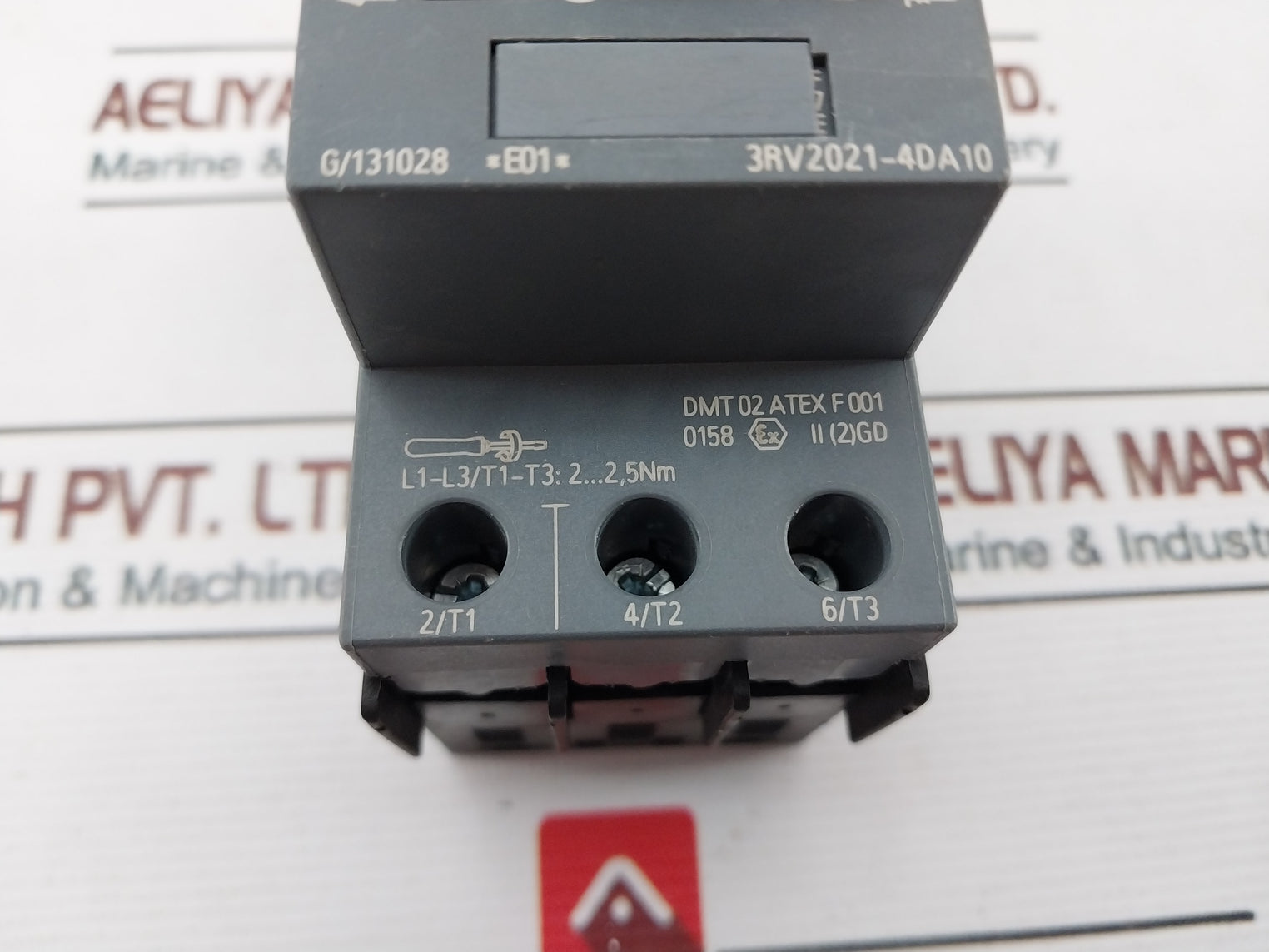 Siemens 3RV2021-4DA10 Motor Protection Circuit Breaker 50/60HZ