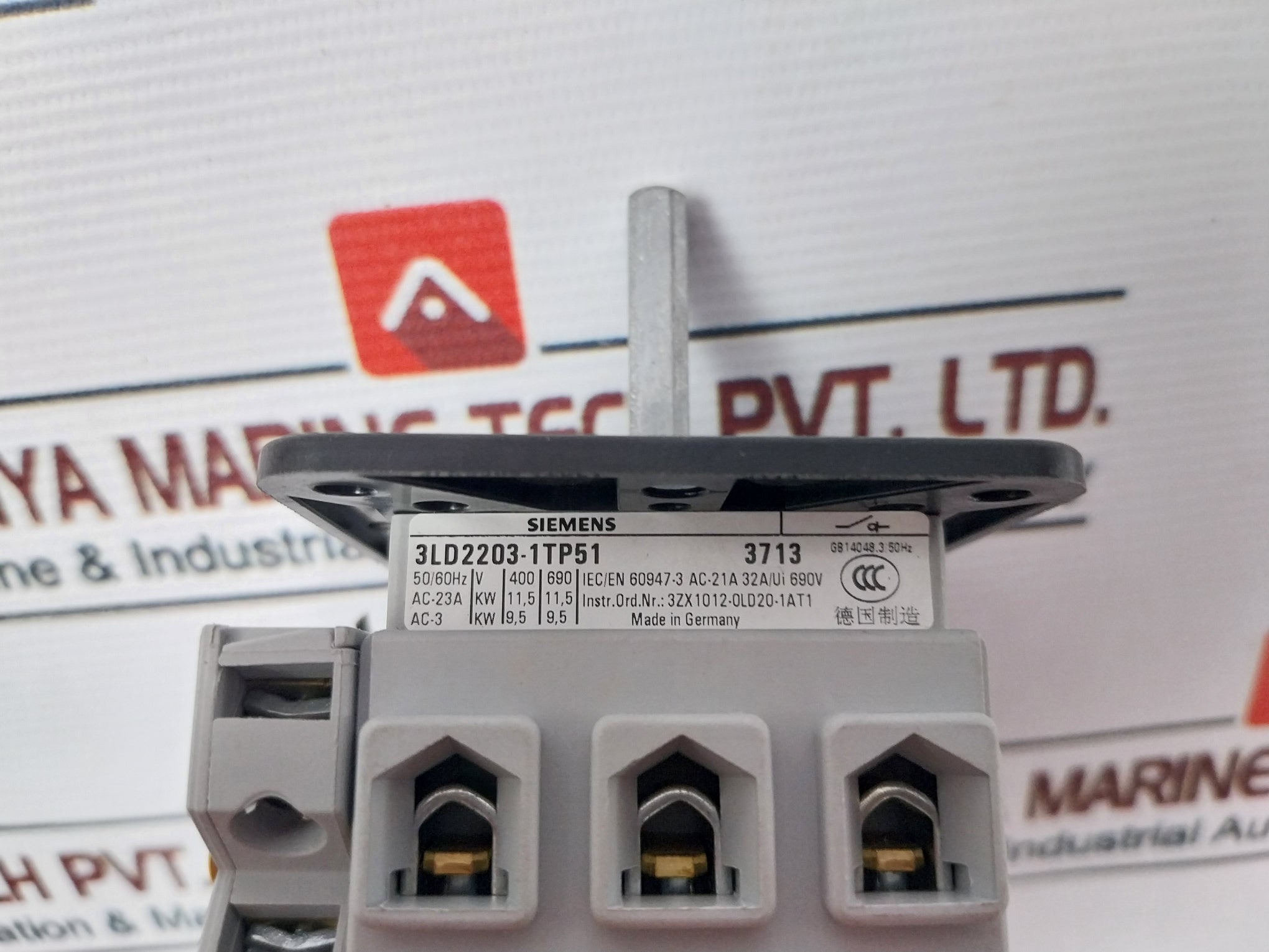Siemens 3Ld2203-1Tp51 Load Break Switch 32A 600Vac 690V