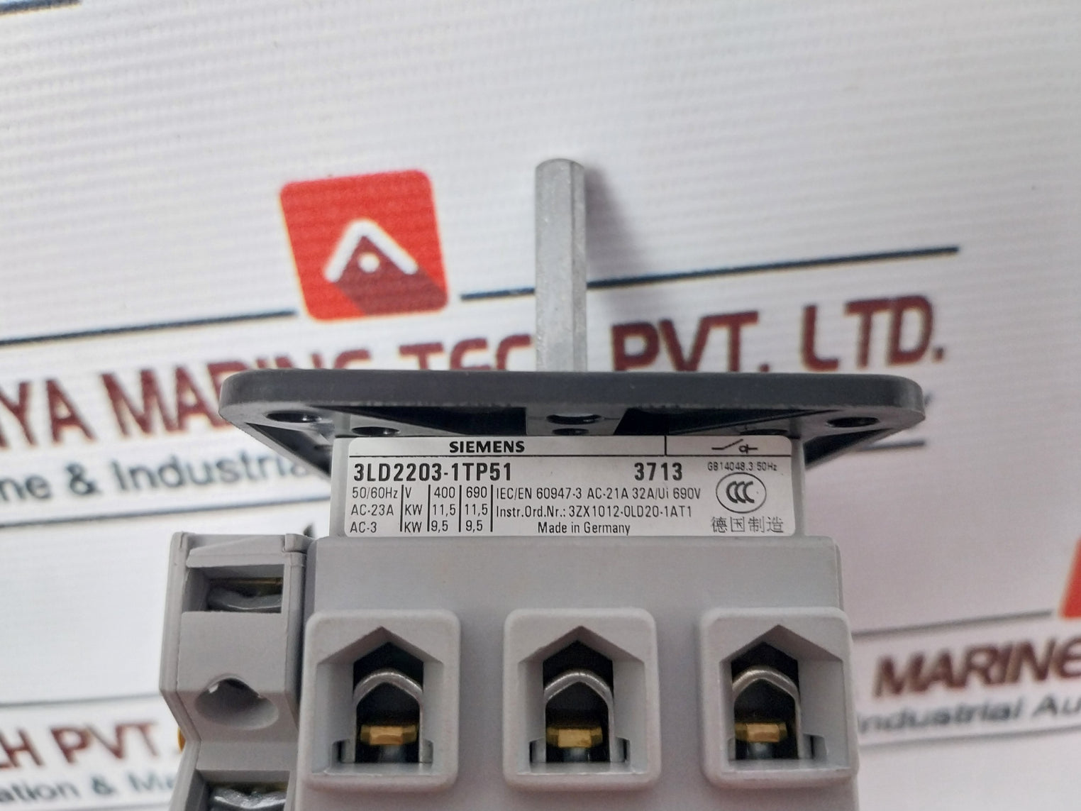 Siemens 3Ld2203-1Tp51 Load Break Switch 32A 600Vac 690V