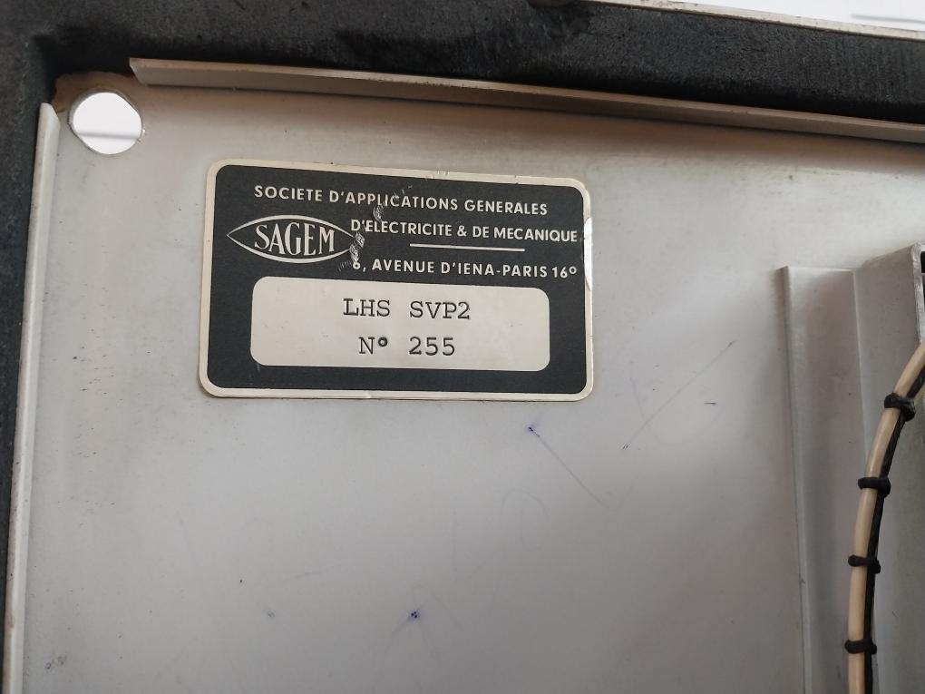 Sagem Lhs Svp2 Noueds Knots Meter