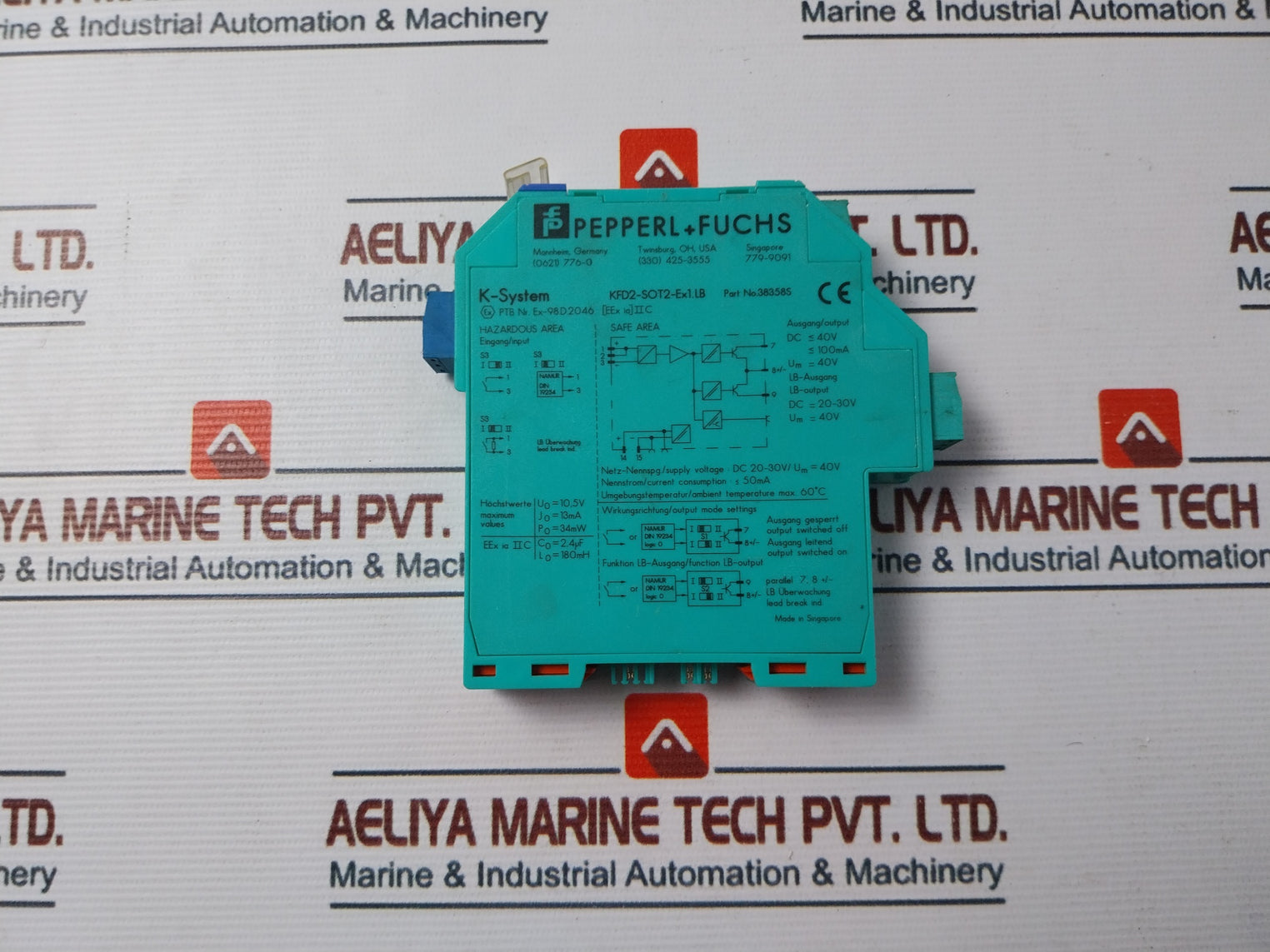 Pepperl+Fuchs Kfd2-sot2-ex1.Lb Switch Amplifier