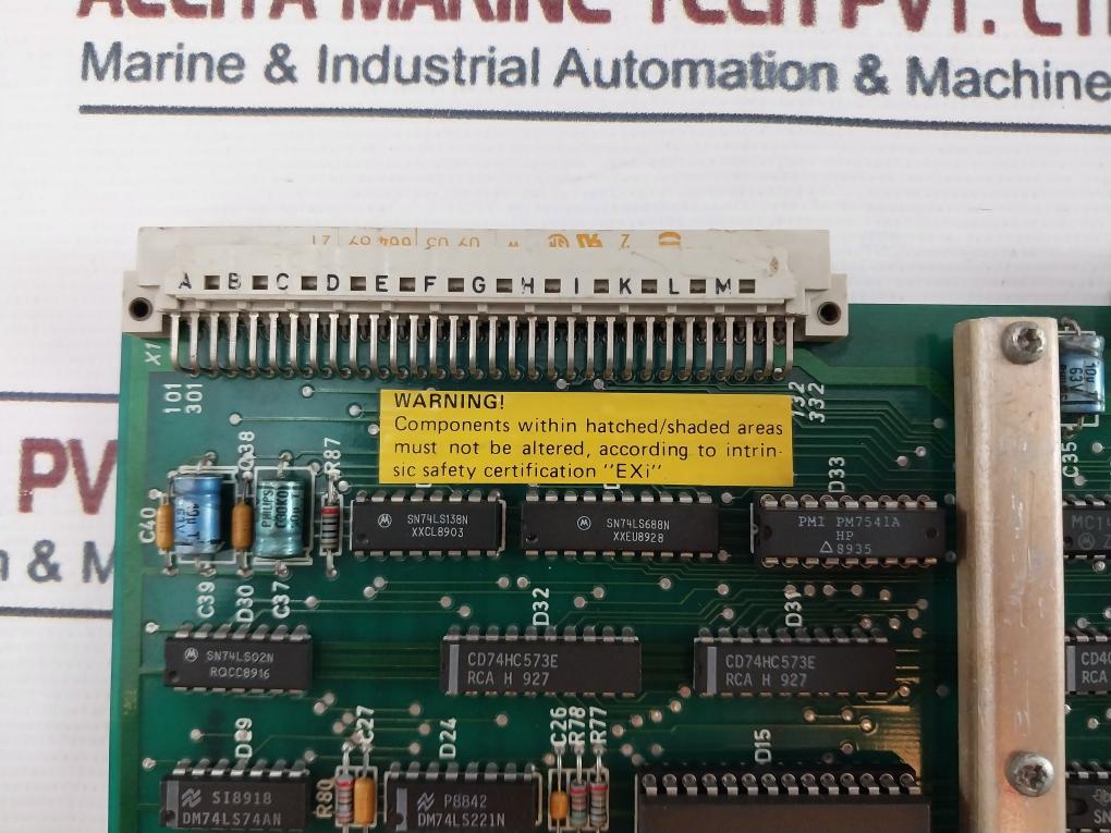 Autronica Kongsberg Glk-90A Printed Circuit Board 7258-002.0002