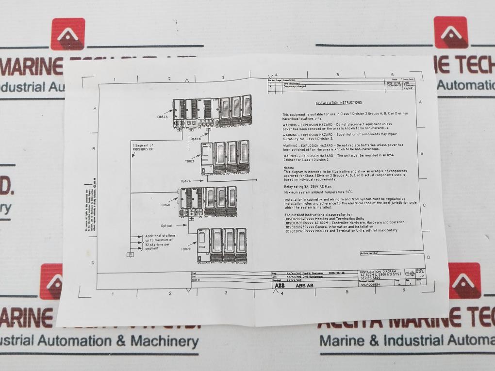 ABB 3BSE041882R1 Communication Interface Module CI840A