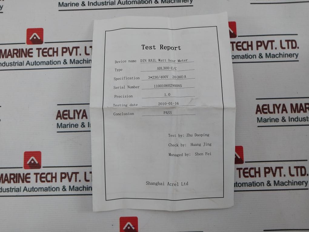 Acrel Adl300-e/C Three Phase Kwh Meter