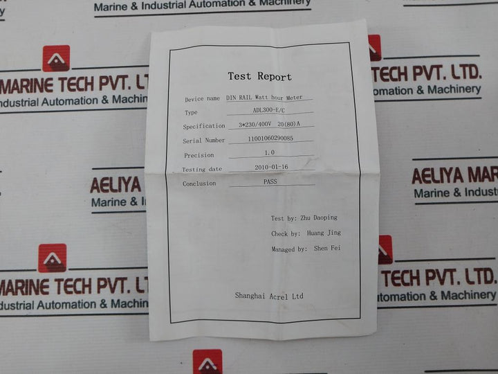 Acrel Adl300-e/C Three Phase Kwh Meter