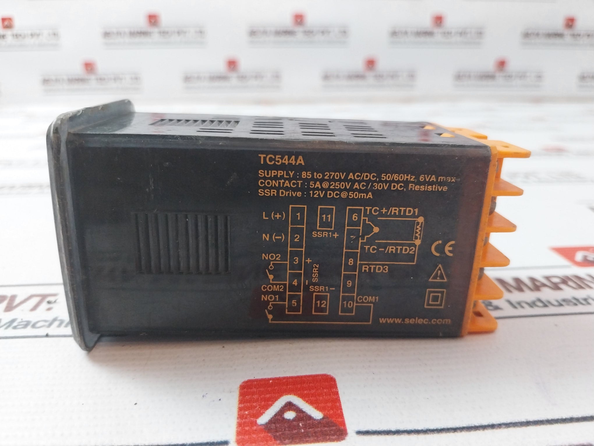 Selec Tc544A Digital Temperature Controller 12V Dc 50Ma