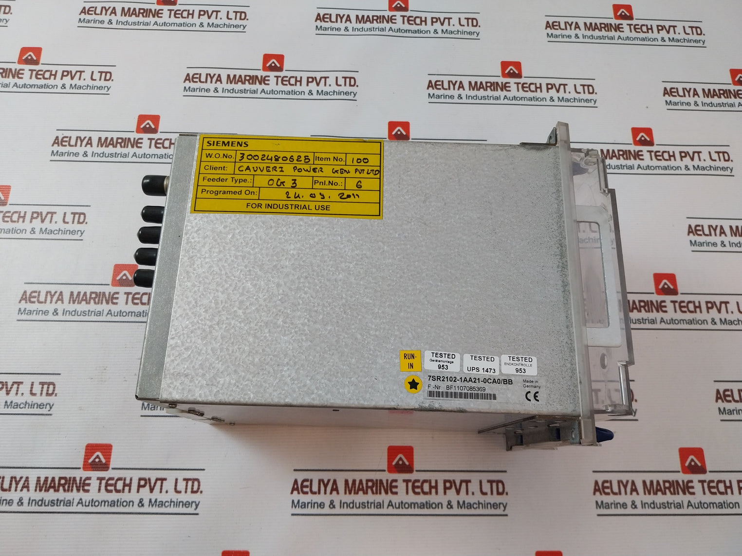Siemens Argus 7Sr2102-1Aa21-0Ca0/Bb Overcurrent Relay