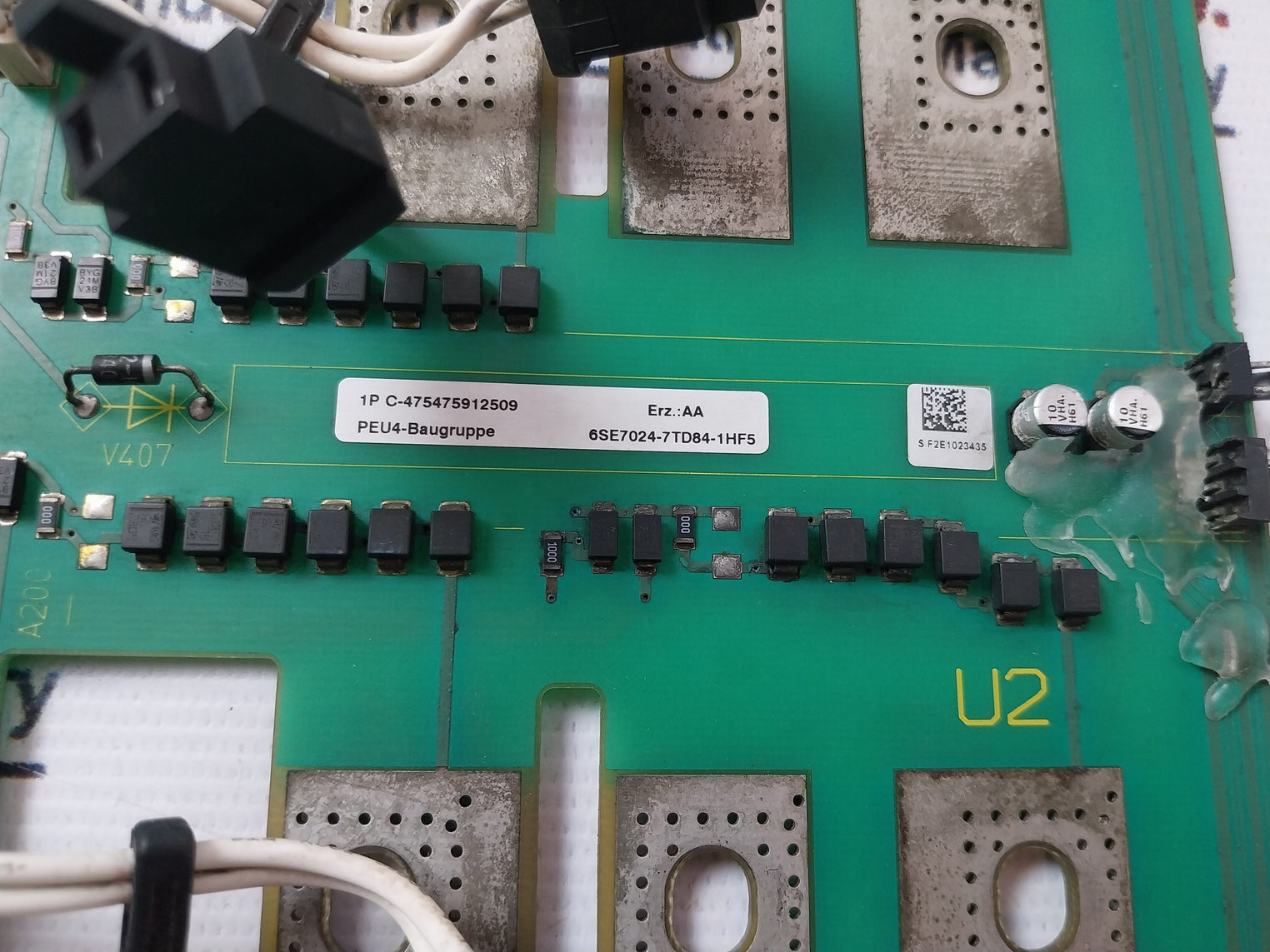 Siemens 6Se7024-7Td84-1Hf5 Drive Board