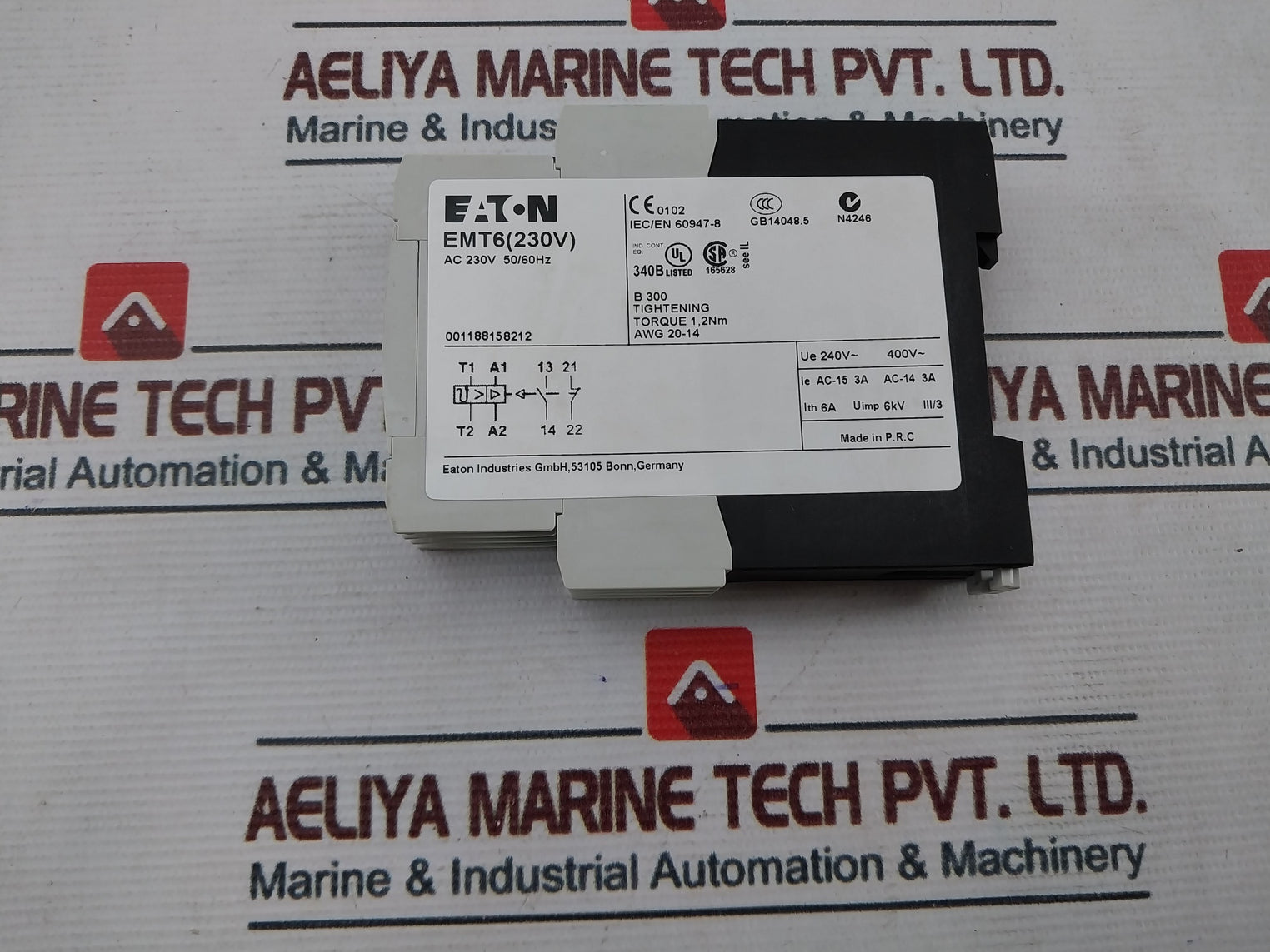 Eaton Emt6 (230V) Overload Relay Ac 230V 50/60Hz
