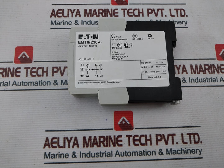Eaton Emt6 (230V) Overload Relay Ac 230V 50/60Hz