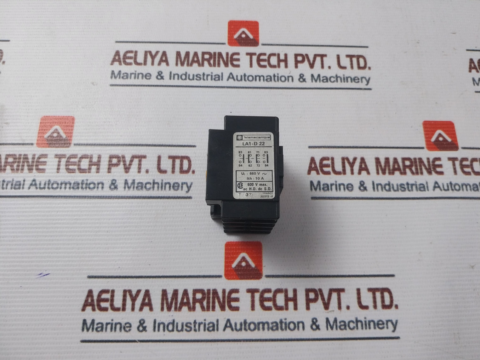 Telemecanique La1-d 22 Auxiliary Contactor 660V 10A