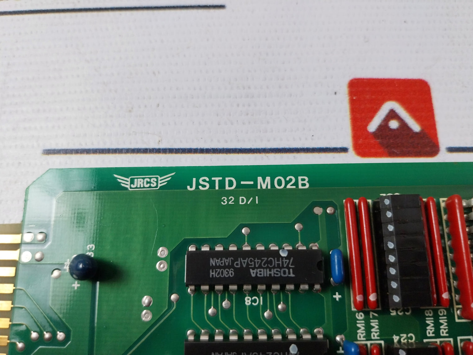 Jrcs Jstd-m02b Printed Circuit Board 32 D/i