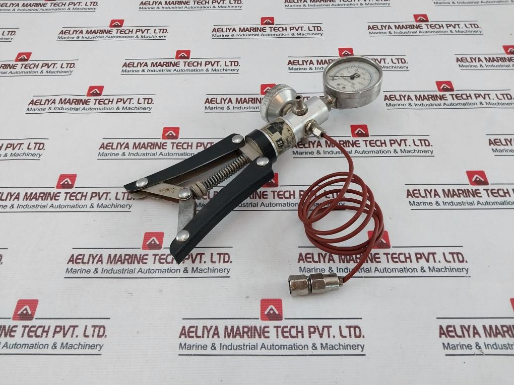 Si Pressure Tp1 Hand Held Test Pump Pressure Calibrator With Gauge Kit