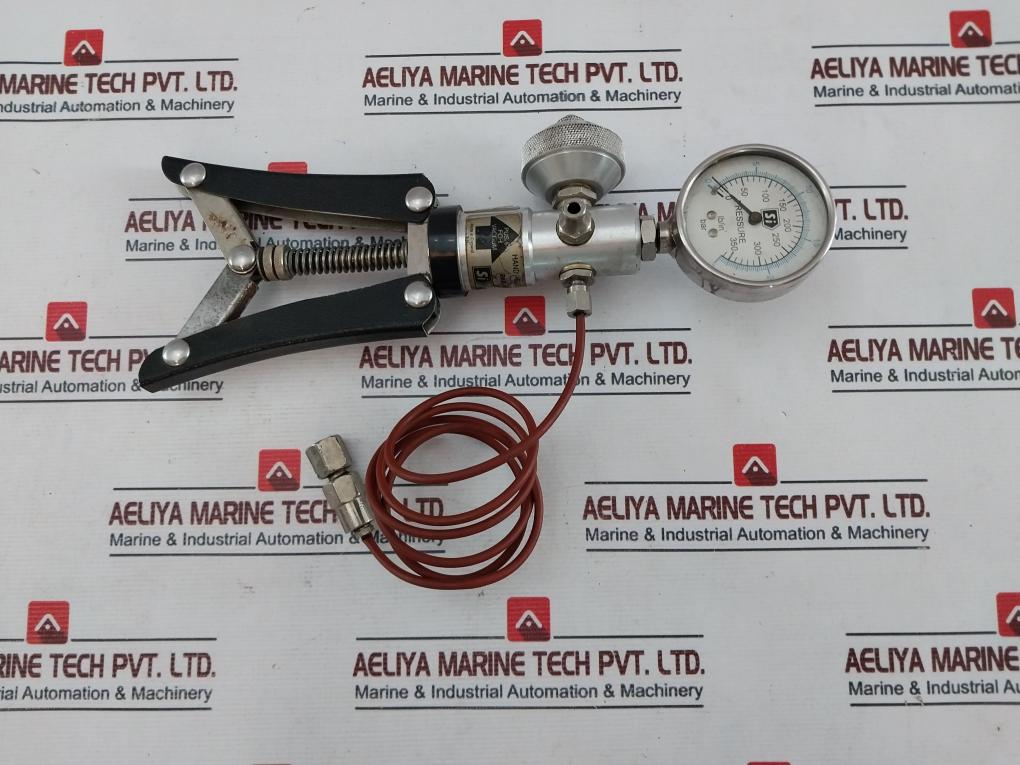 Si Pressure Tp1 Hand Held Test Pump Pressure Calibrator With Gauge Kit