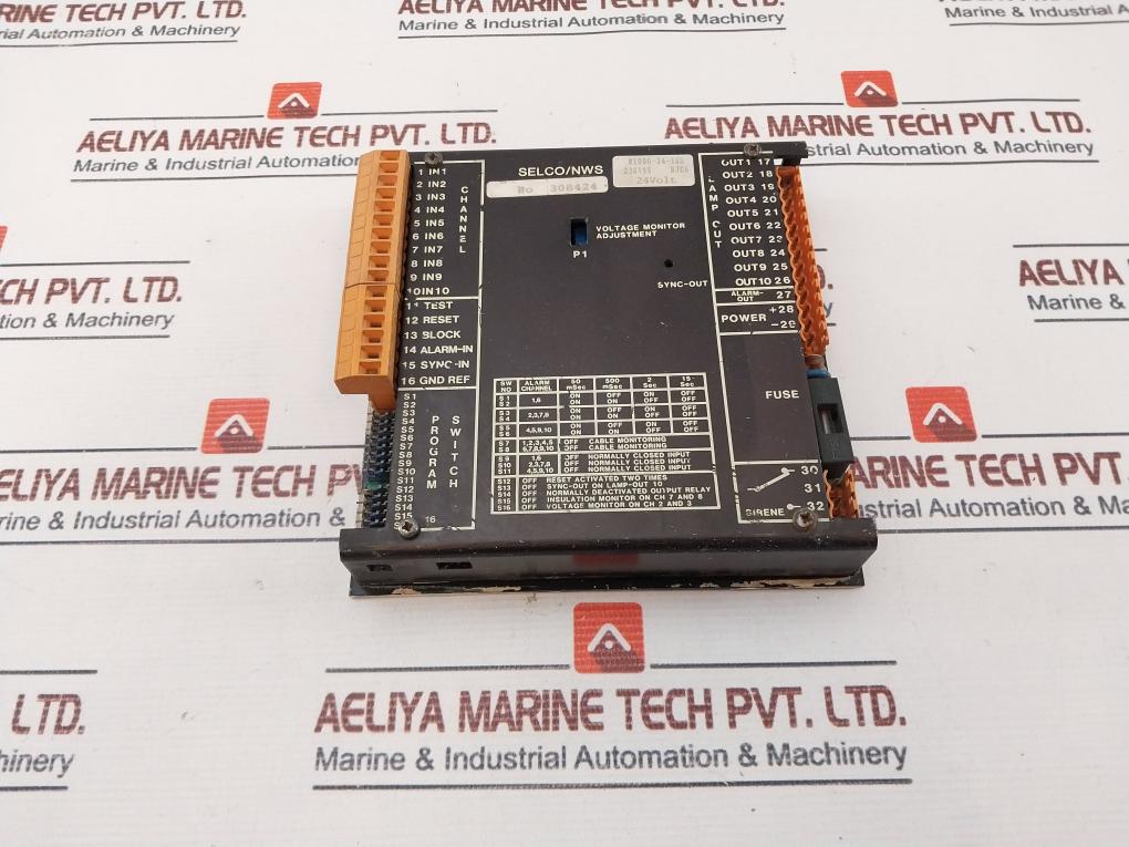 Selco M1000-24-10S Alarm Panel 24Volt