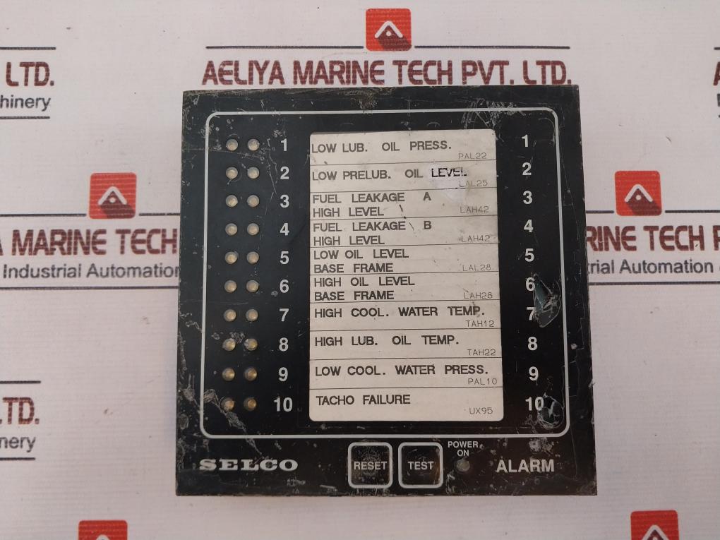 Selco M1000-24-10S Alarm Panel 24Volt
