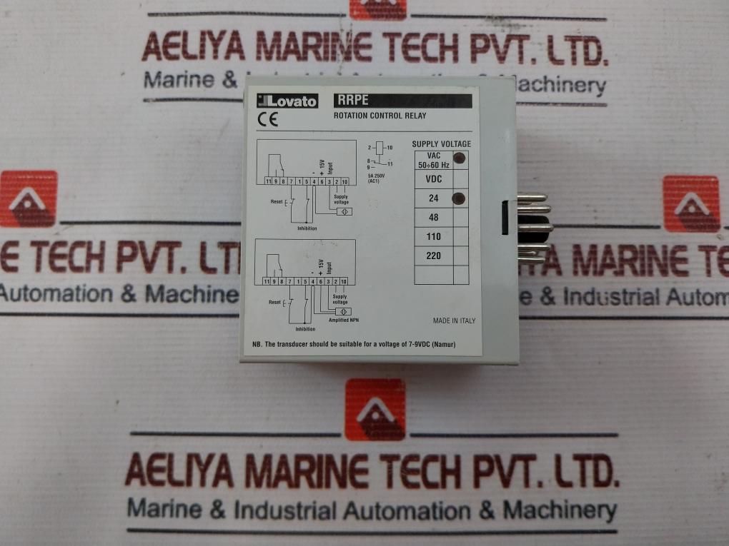 Lovato Rrpe Programmable Relay 24V Ac 50/60Hz