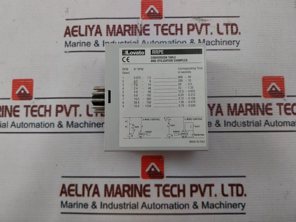 Lovato Rrpe Programmable Relay 24V Ac 50/60Hz