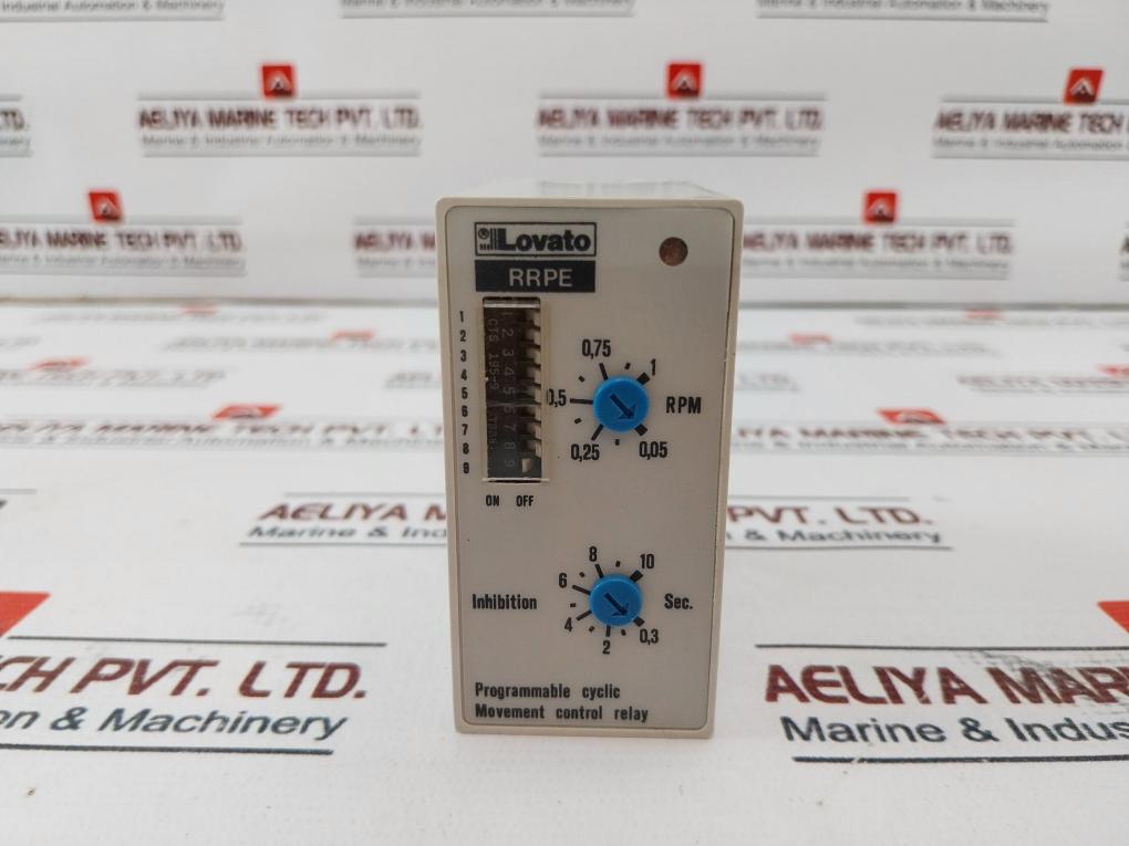 Lovato Rrpe Programmable Relay 24V Ac 50/60Hz